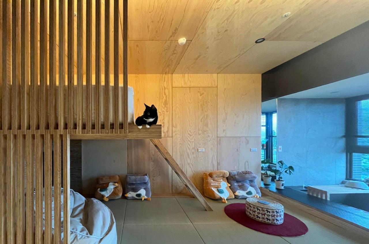 Toucheng Happyhouse頭城黑皮家 附早餐 Appartement Buitenkant foto