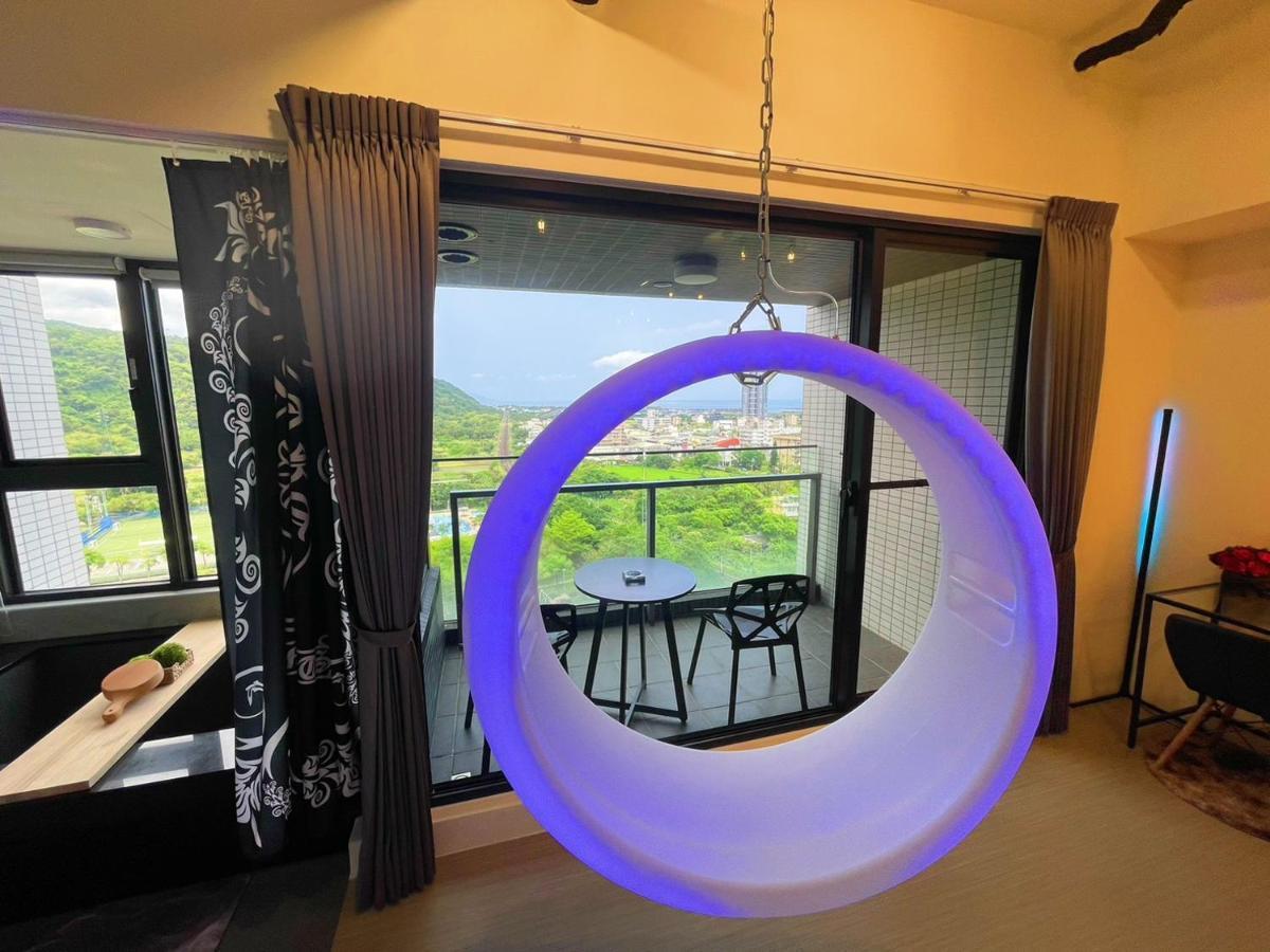 Toucheng Happyhouse頭城黑皮家 附早餐 Appartement Buitenkant foto